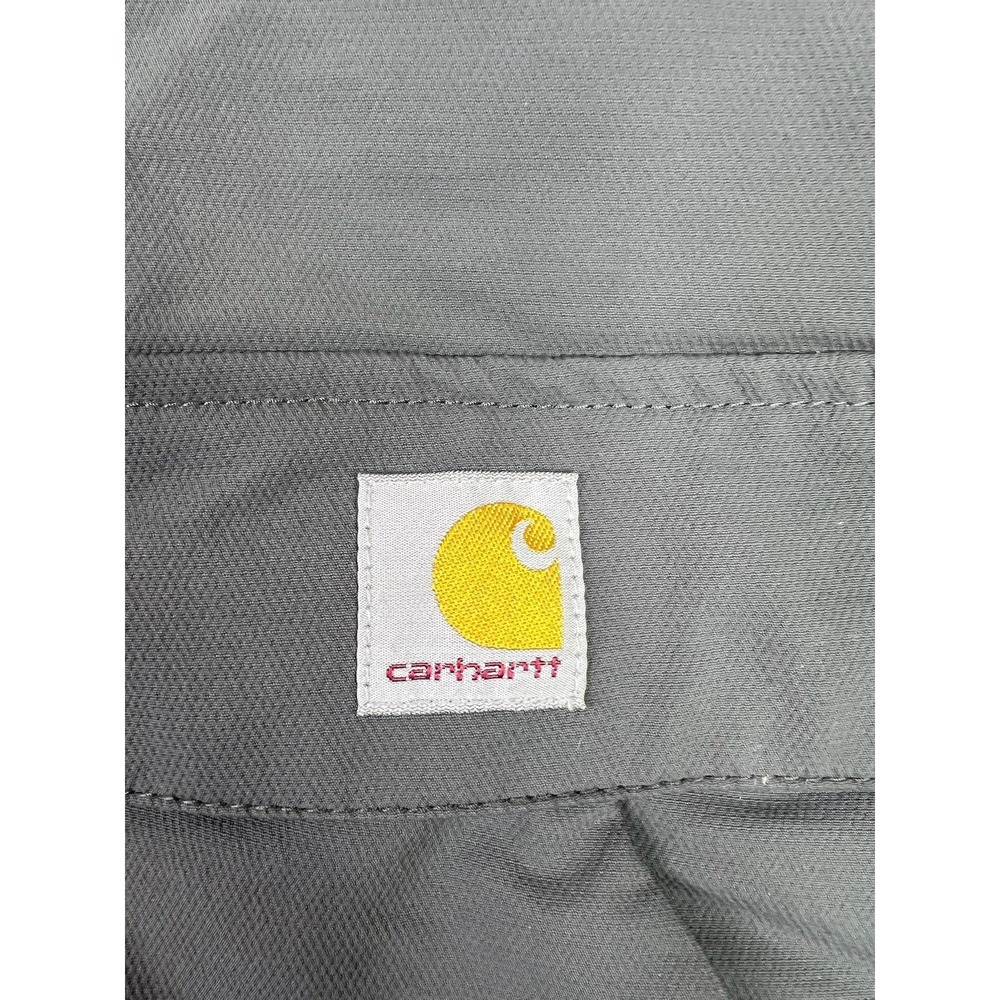 Carhartt Super‎ Dux Coat Mens XL Gray Hooded Insulated Work Parka OC5533-M - Picture 6 of 14
